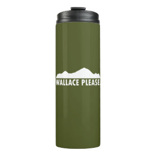 Wallace Idaho alsjeblieft Thermosbeker
