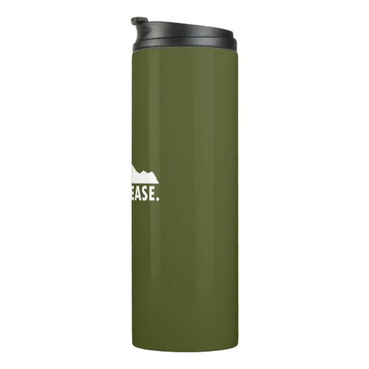 Wallace Idaho alsjeblieft Thermosbeker (Geroteerd rechts)