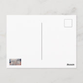 Wallace Idaho Depot in Winter Briefkaart (Achterkant)