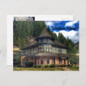 Wallace Idaho Depot Museum Briefkaart (Voorkant / Achterkant)
