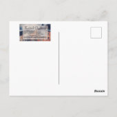 Wallace Idaho Depot Museum Briefkaart (Achterkant)