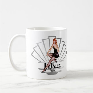 Wallace Idaho Pinup Girl V2 Koffiemok