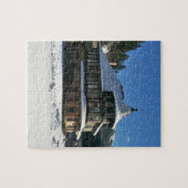 Wallace Idaho Train Depot in Winter Legpuzzel (Horizontaal)