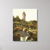 Wallace Monument, Stirling, Schotland Canvasprint Canvas Afdruk (Voorkant)