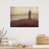 Wallace Monument, Stirling, Schotland Poster (Keuken)