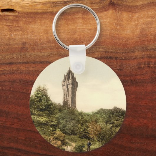 Wallace Monument, Stirling, Schotland Sleutelhanger (Achterkant)