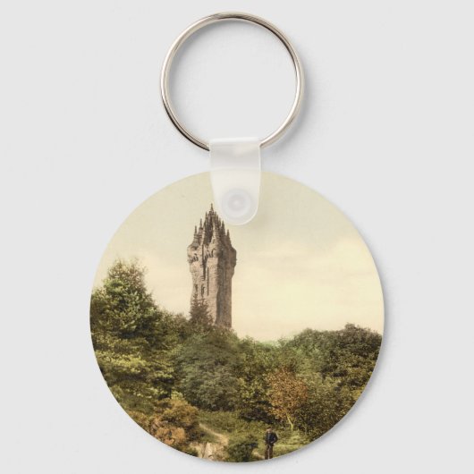 Wallace Monument, Stirling, Schotland Sleutelhanger (Achterkant)