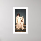 Wallace Nutting DE BEWAARSTER MOEDER  Canvas Afdruk (Voorkant)