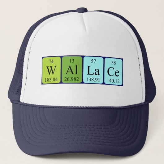 Wallace periodiek table name pet (Voorkant)