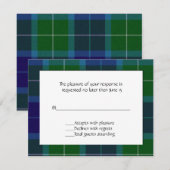 Wallace Pset RSVP-kaart RSVP Kaartje (Voorkant / Achterkant)