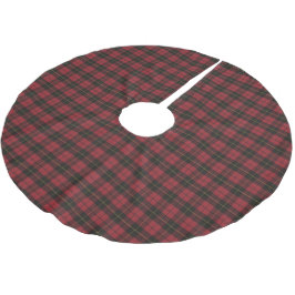 Wallace Red Hunting Schotse Tartan Kerstboom Rok