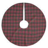Wallace Red Hunting Schotse Tartan Kerstboom Rok (Voorkant)