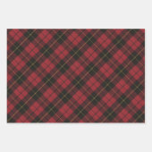 Wallace Red Scottish Clan Tartan Inpakpapier Vel (Voorkant 2)