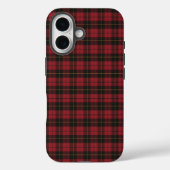 Wallace Red Tartan Case-Mate iPhone Case (Achterkant)