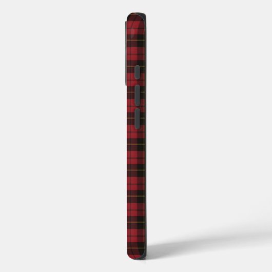 Wallace Red Tartan Case-Mate iPhone Case (Achterkant / Links)