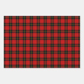 Wallace Red Tartan Inpakpapier Vel (Voorkant 2)