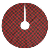 Wallace Red Tartan Kerstboom Rok (Voorkant)