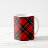 Wallace Red Tartan Koffiemok (Voorkant rechts)