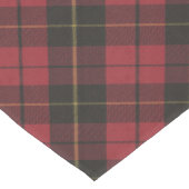 Wallace Red Weathered Original Scottish Tartan Medium Tafelloper (Hoek)