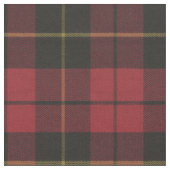 Wallace Red Weathered Original Scottish Tartan Stof (Close Up)