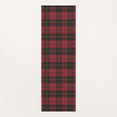 Wallace Red Weathered Original Scottish Tartan Yogamat (Voorkant)