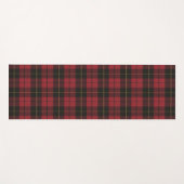 Wallace Red Weathered Original Scottish Tartan Yogamat (Voorkant (horizontaal))