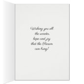 Wallace Red Weathered Tartan Christmas (Binnen (Rechts))