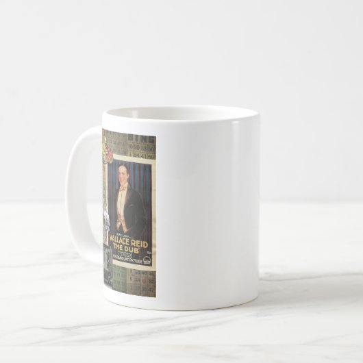 Wallace Reid Zendula Acteur Koffie Mok 3 (Voorkant links)