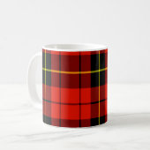 Wallace Scottish Tartan Koffiemok (Voorkant links)