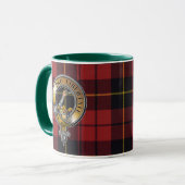 Wallace Tartan & Badge Mok (Voorkant links)
