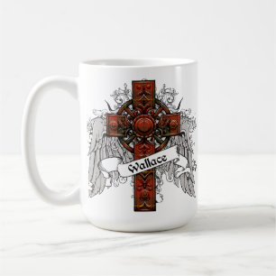Wallace Tartan Cross Koffiemok