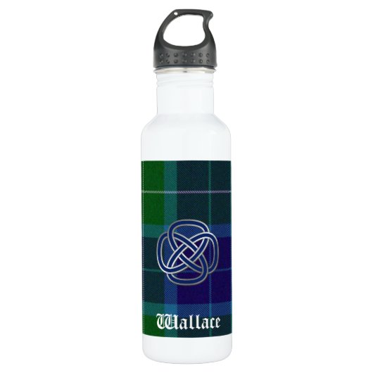 Wallace Tartan Pset Waterfles (Voorkant)
