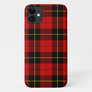Wallace tartan red black plaid Case-Mate iPhone case