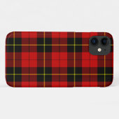 Wallace tartan red black plaid Case-Mate iPhone case (Achterkant (horizontaal))