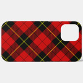 Wallace tartan red black plaid Case-Mate iPhone case (Achterkant (horizontaal))