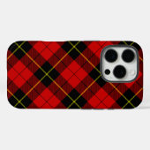 Wallace tartan red black plaid Case-Mate iPhone case (Achterkant (horizontaal))