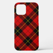Wallace tartan red black plaid Case-Mate iPhone case (Achterkant)