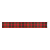 Wallace tartan red black plaid grosgrain lint (Voorkant)
