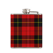 Wallace tartan red black plaid heupfles (Achterkant)