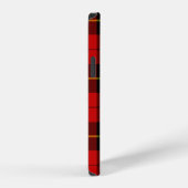 Wallace tartan rood zwart geruit iPhone hoesje (Rechterkant)