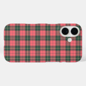 Wallace Tartan Roze en Green Pset Case-Mate iPhone Case (Achterkant (horizontaal))