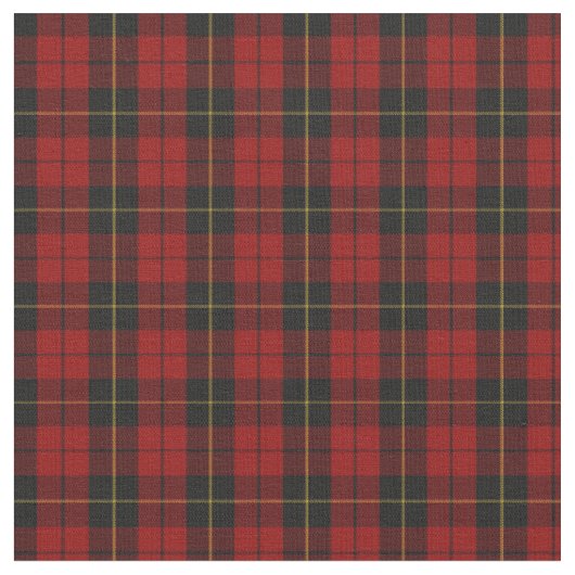 Wallace Tartan Schotse Clan Plaid Stof (Close Up)