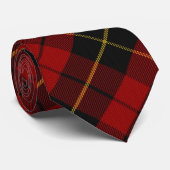 Wallace Tartan Schotse Clan Plaid Stropdas (Opgerold)