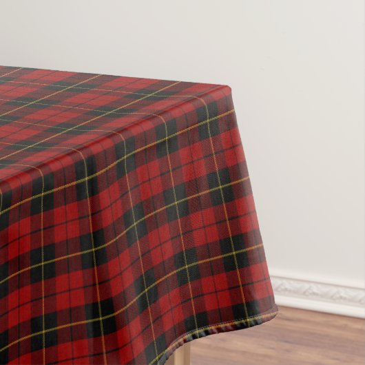 Wallace Tartan Schotse Clan Plaid Tafelkleed (Voorbeeld)