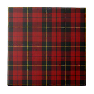 Wallace Tartan Schotse Clan Plaid Tegeltje
