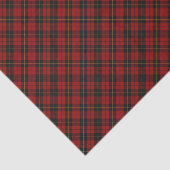 Wallace Tartan Schotse Clan Plaid Tissuepapier (Detail)