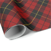 Wallace Tartan Scottish Clan Pset Pattern Cadeaupapier (Rol Hoek)