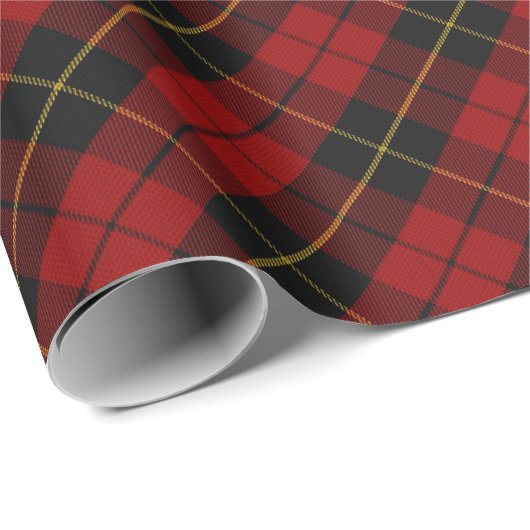 Wallace Tartan Scottish Clan Pset Pattern Cadeaupapier (Rol Hoek)