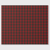 Wallace Tartan Scottish Clan Pset Pattern Cadeaupapier (Vlak)