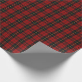 Wallace Tartan Scottish Clan Pset Pattern Cadeaupapier (Hoek)